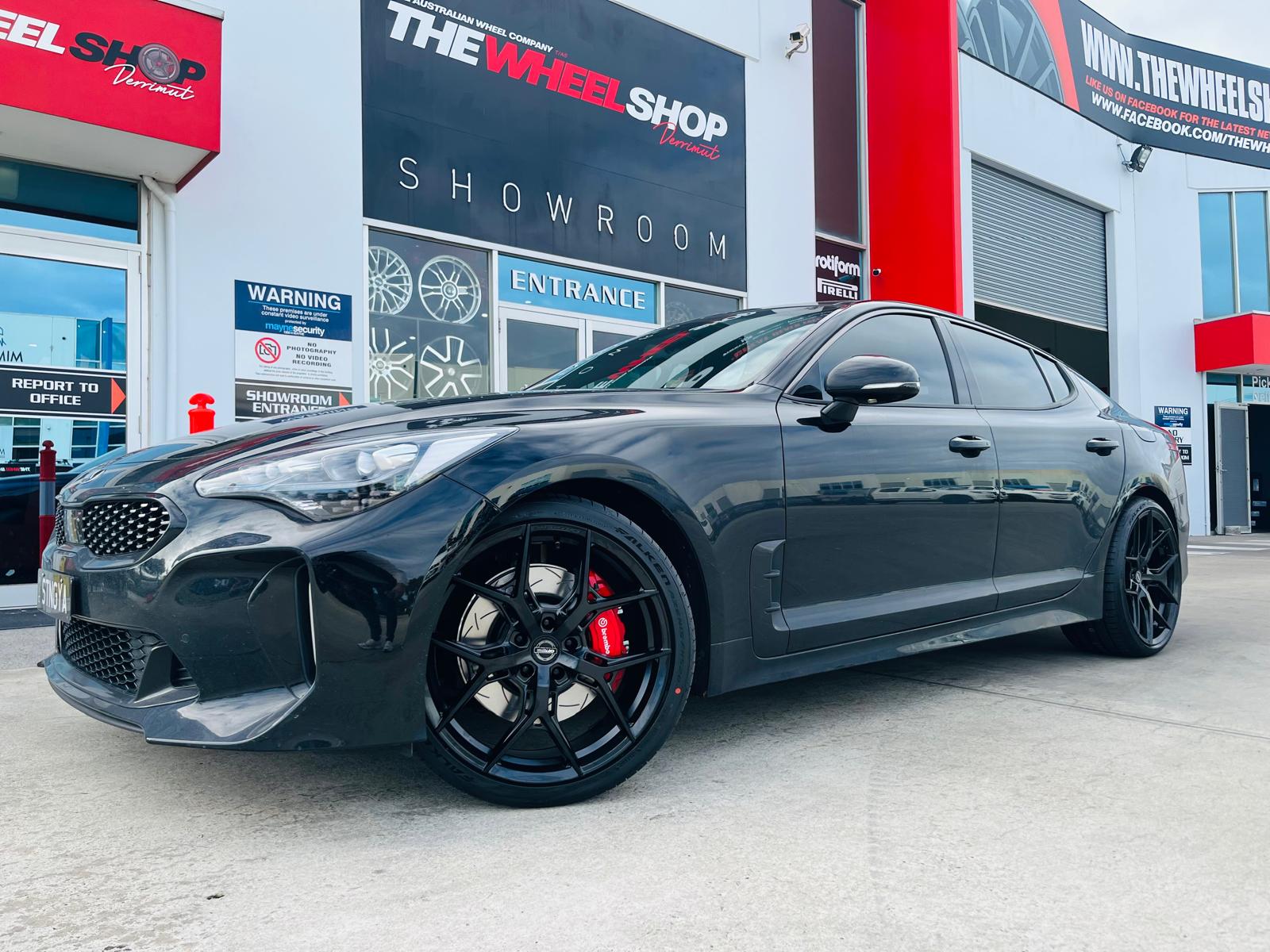 KIA STINGER WITH HUSSLA WHEELS  |  | KIA